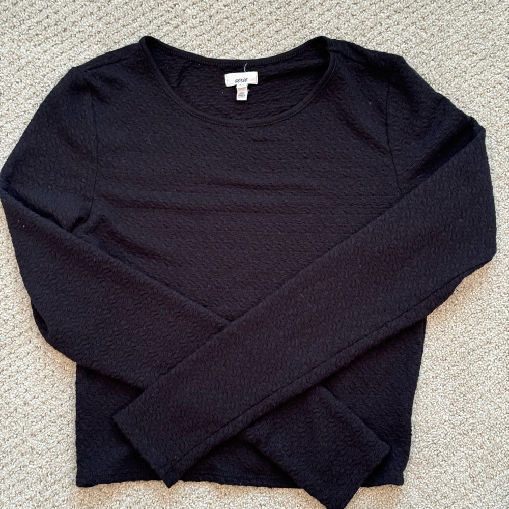 Aerie long sleeve - black